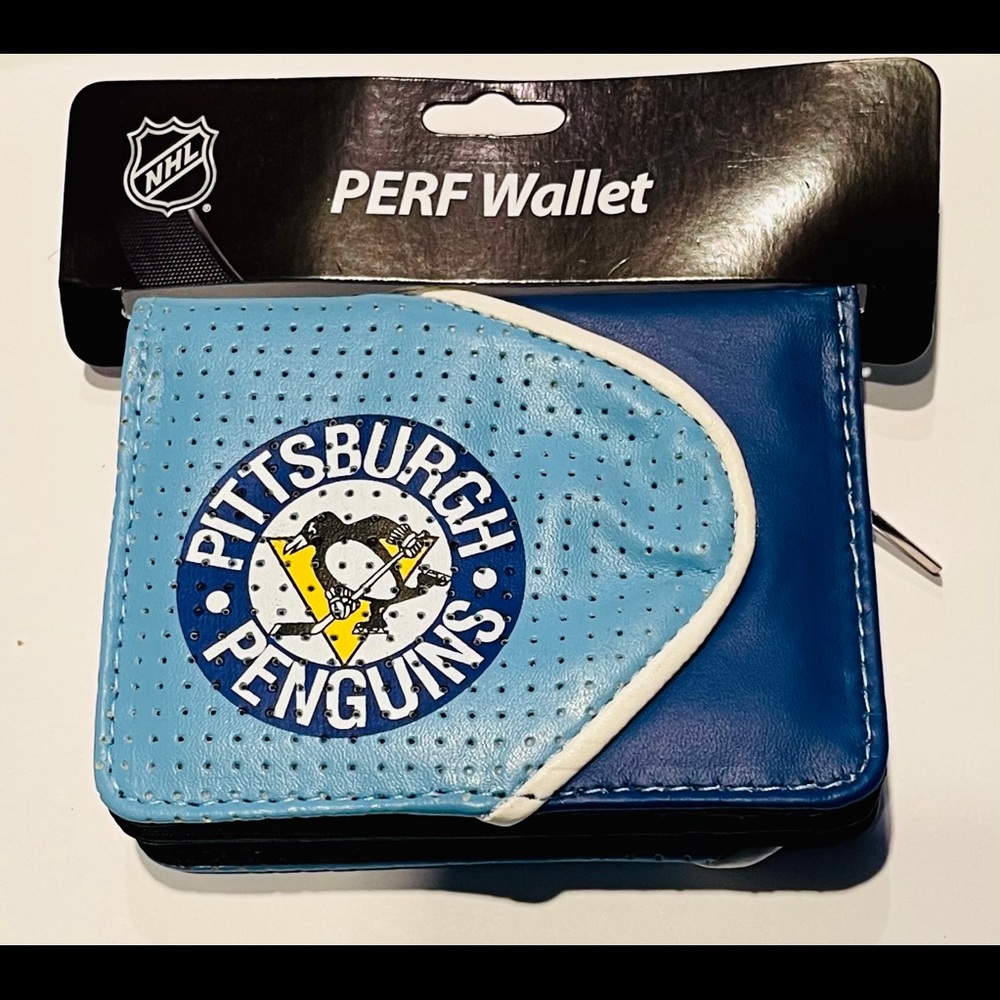 Pittsburgh penguins perf wallet brand new